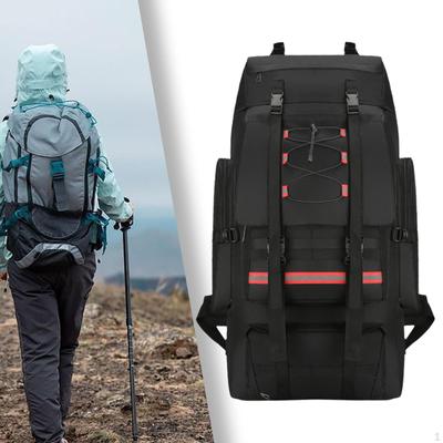 Hiking Backpack Daypack 130L for Men Women Extra Large Capacity Survival Traveling Multipurpose