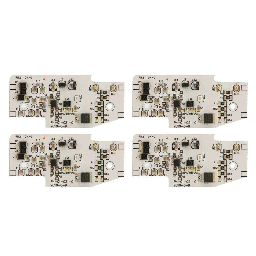 4PCS Solar Lamp Control Board LED Light Controller Module for 3.2V 3.7V 6.4V 7.4V 11.1V 12.8V Battery