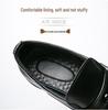 Men's Retro Slip-On Tassel Leather Loafers - Pointed Toe, Large Size, Low-Top Outdoor Casual Shoes