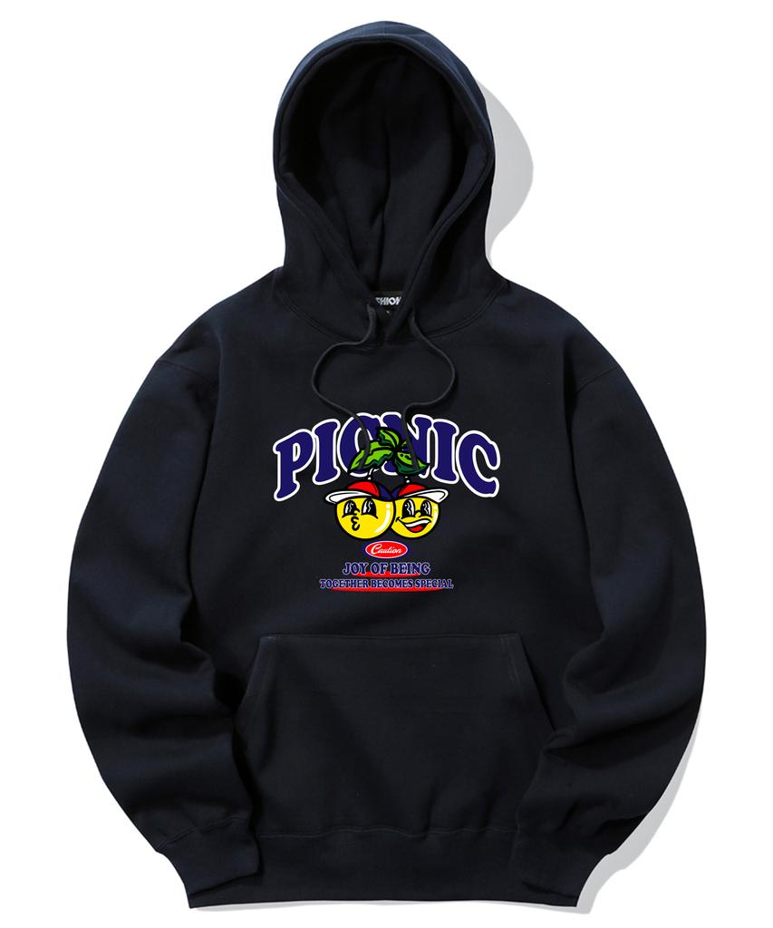 Yellow Ball Picnic Graphic Hoodie - 9 Colors (Type A)