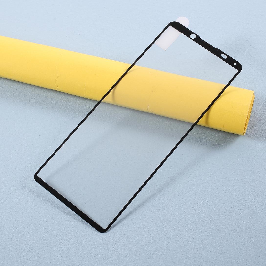 

Full Covering Silk Print Tempered Glass Screen Protective Film (Full Glue) for Sony Xperia 5 II Type A