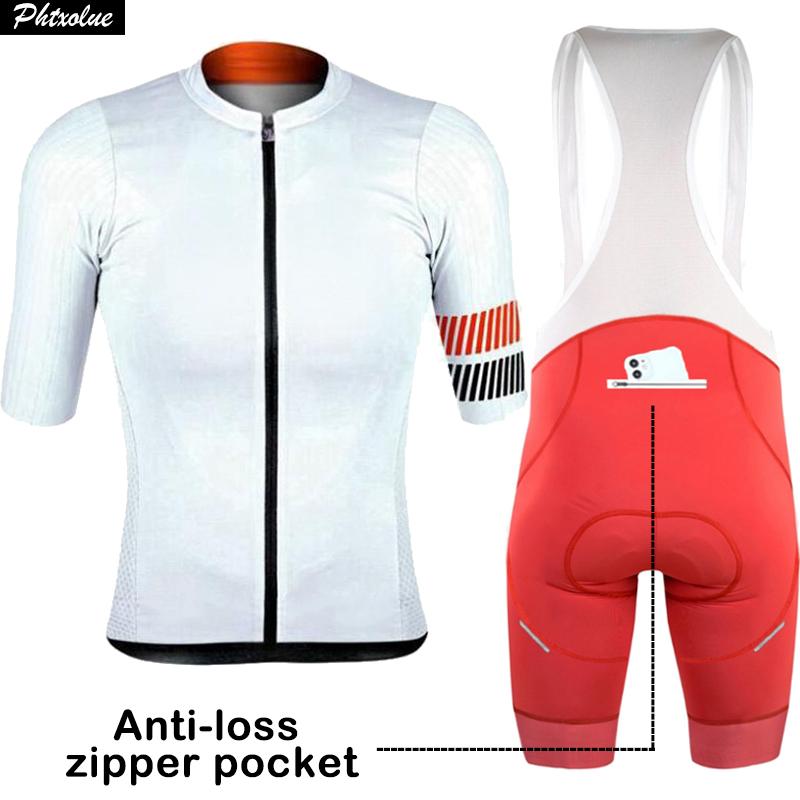 

2026 Summer Breathable Cycling Suit Set Jersey Set Men Anti-Loss Zipper Cycling Set Clothing Pro Bike Clothes Anti-UV Women MTB Bicycle Wear Suit Kit XS