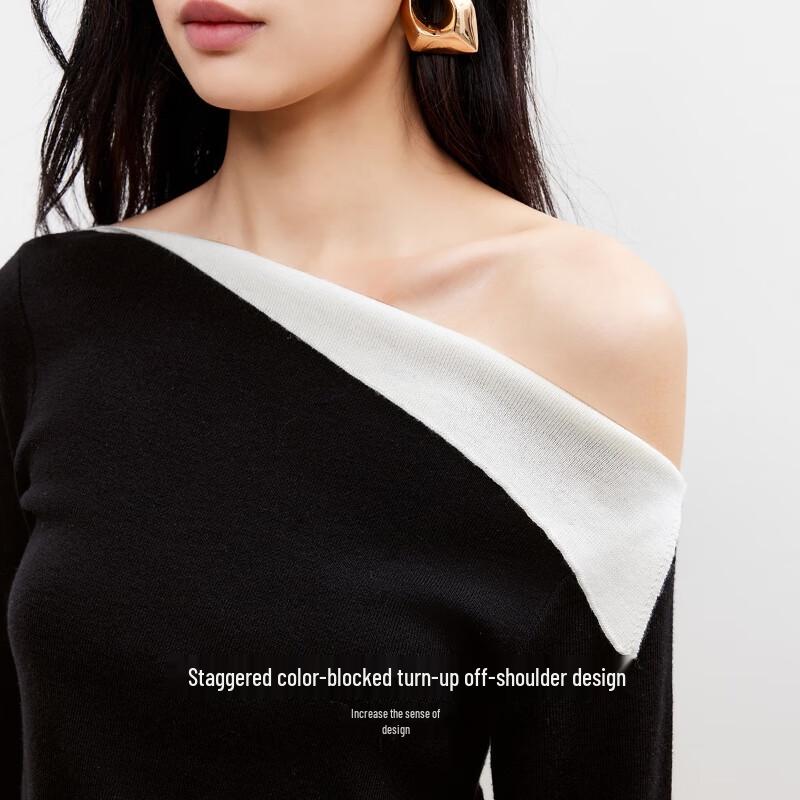 VEROMODA Women's Shirred Waist Asymmetrical Knit Top