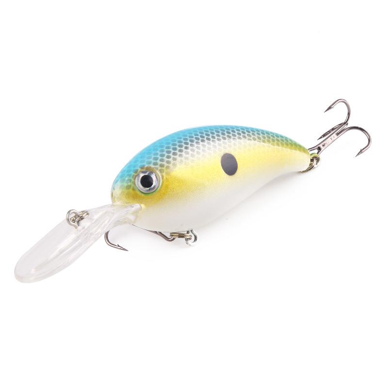 Luya Bait Rock Little Fat Man 18 Color Bronzing External Laser 10cm/13.6g Simulation Fake Bait Hard Bait Fishing Gear
