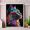 Decorative Painting Diamond Painting Handmade Cat