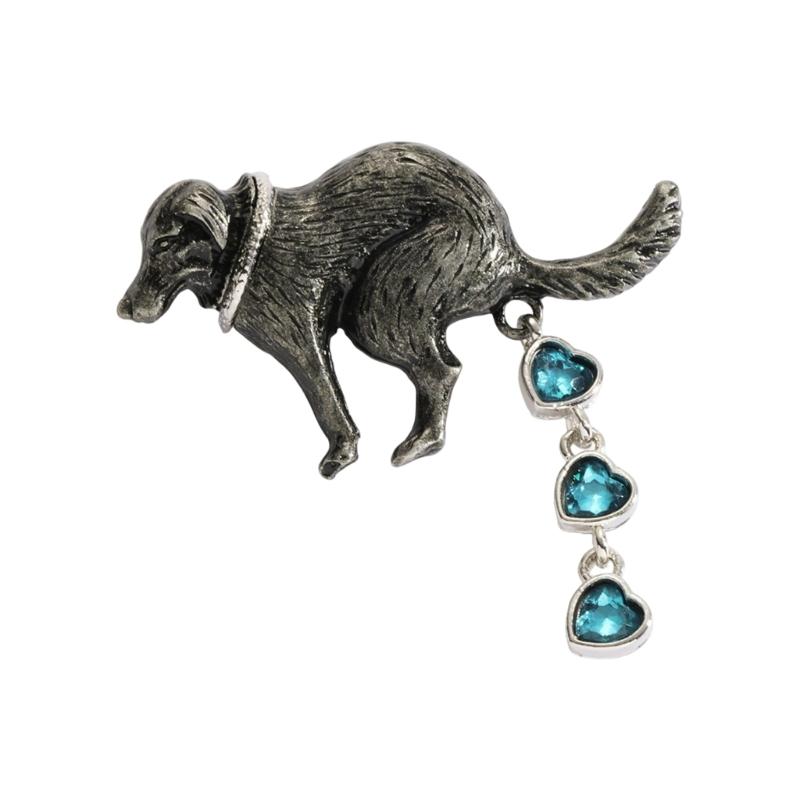 Unique Dog Poop Brooch Funny Design Lapel  Pin for Parties and Daily Wear Adds Humor and Style to Your Outfits