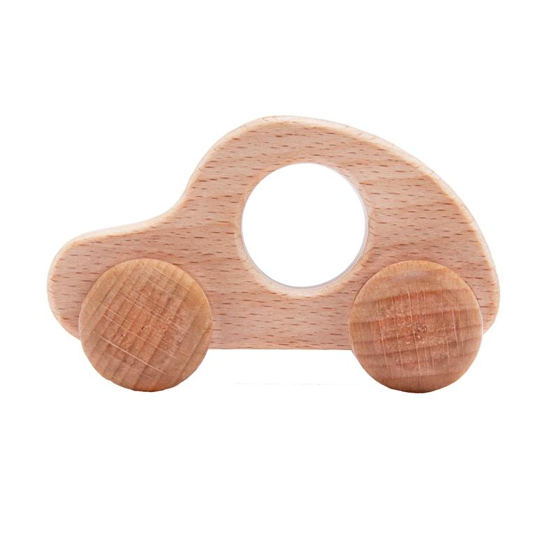 Wooden Child Block For Babies BPA Free Organic Beech Animal Shape Baby Toy Car Montessori Toys Brain Game Handmade Crafts Gifts
