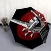 1pc Guitar Headstock Automatic Open, Windproof, Compact Travel Umbrella, Gift for Birthday, Christmas, Business 93080