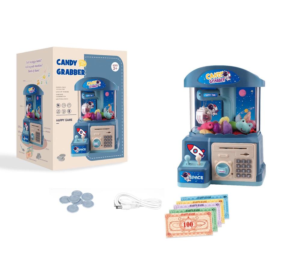 Large Children's Piggy Bank Claw Machine - Toy Gashapon for Boys & Girls, Perfect Birthday Gift