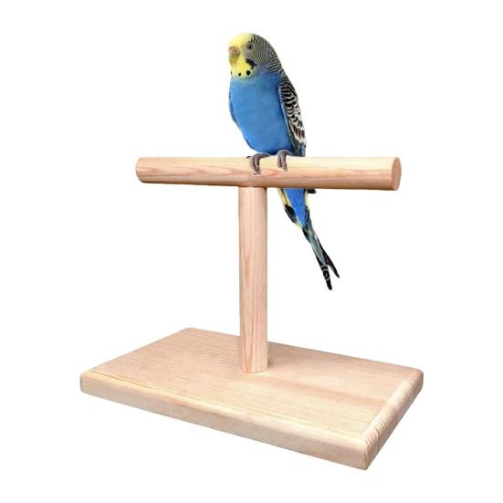 Stojan na okouna Korela Tréninkové cvičení Stojan na hraní Stolní Dřevěný Hřad pro papoušky pro andulky Andulky Conures Hrdličky