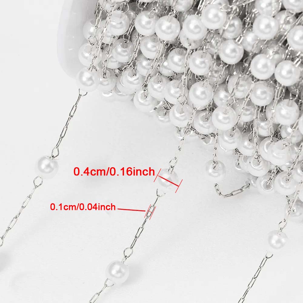 No Fade 2Meters 1Meter Stainless Steel Beads Chains for Jewelry Making DIY Necklace Bracelet Accessories Handmade Ball Chain