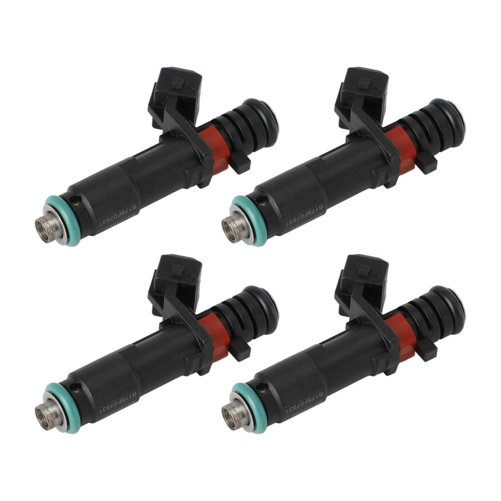 4PCS Fuel Injectors 96800843 Fit for Chevrolet Spark 2011-2015 1.2L L4 INJ675