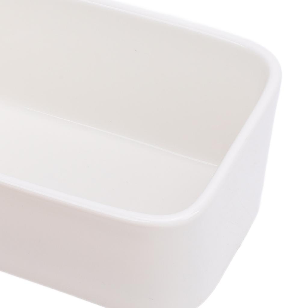 500ml Ceramic Butter Dish with Lid Sealed Freshness Keeping Easy Cleanup Butter Box Container