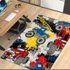 LKW-bedruckter Teppich, für Bürostuhl Wohnzimmer Schlafzimmer Küchenraum Dekoration Geschenke.