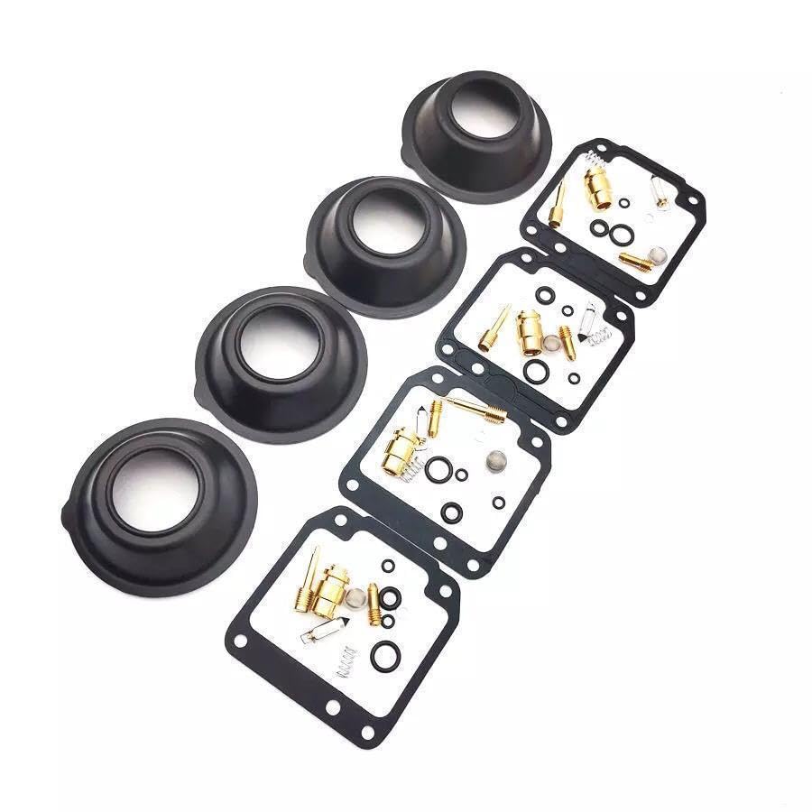 Carburetor XJ550 Diaphragm Overhaul Kit Repair Kit with 1 Set Compatible Parts Deepa RibusuXJ400 Diaphragm, (4 Cylinders), [Used]