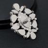 Oval Ring Teardrop Exaggerated Statement Ring