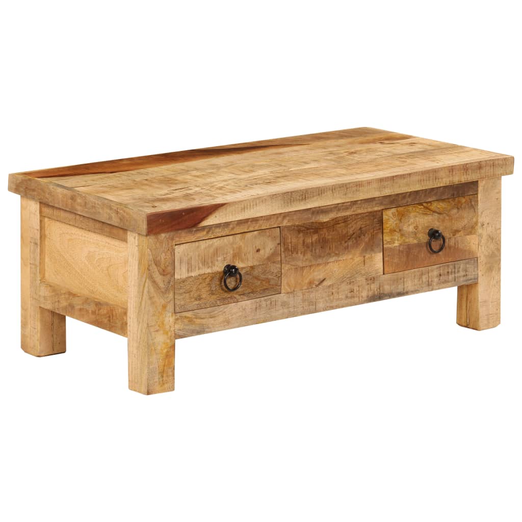 Coffee Table 90 x 45 x 35 cm Solid Mango Wood