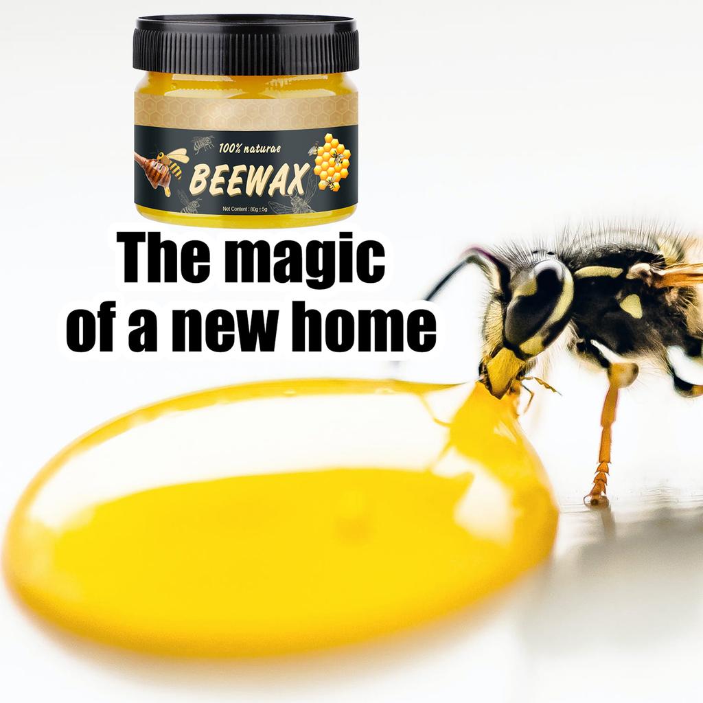 Dosenförmiger Holzmöbelreiniger Polierwachs Heim Möbelpflege Wasserdicht Polieren Bienenwachs Für Boden, Tisch, Stuhl, Schrank