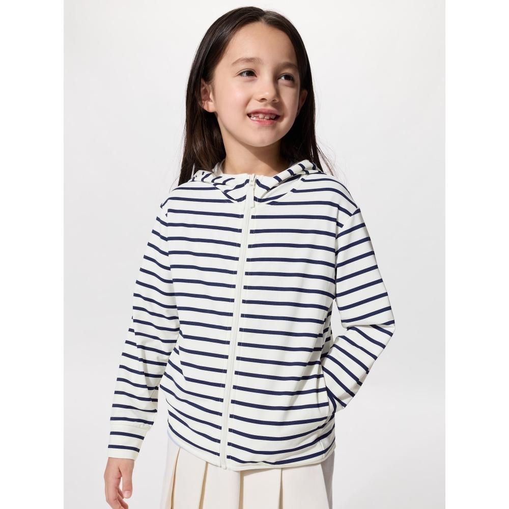 Uniqlo Japan Air Rhythm Uv Cut Full Zip Hoodie