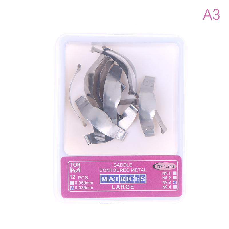 Dental Sectional Contoured Metal Matrices Matrix Band Seperating Ring Dentist Tools Teeth Forming Dental Supplies