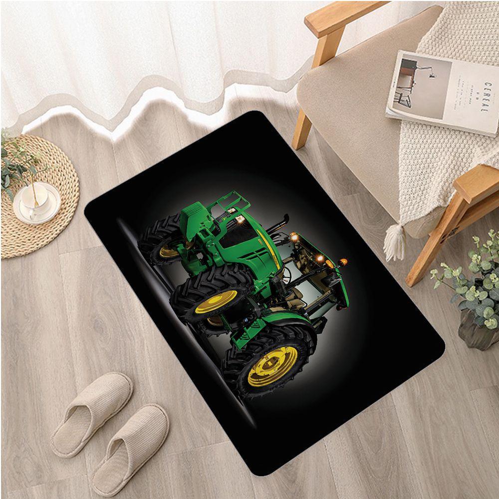 Tractor Mat Nordic Style Bedroom Living Room Doormat Home Balcony Anti-Slip Welcome Doormat Laundry Room Mat