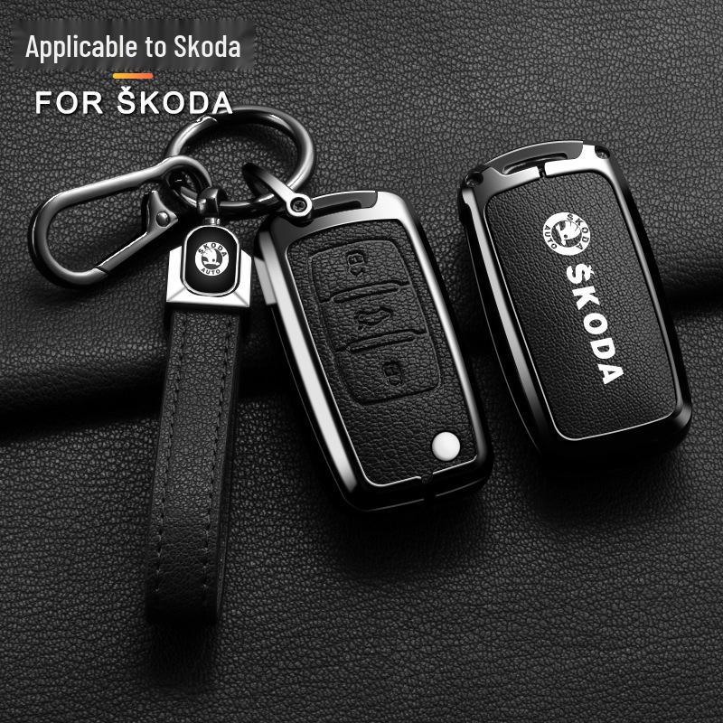 Key Case for SAIC Skoda: Superb Octavia Kodiaq Kamiq Remote Control Holder