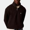 Calvin Klein Minimalist Comfortable Versatile Logo Casual Stand Collar Long Sleeve Sweatshirt Men Sweatshirt 40BM243-UB1