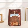 StoBag, CowBoy Wild West Gift Bags, Eco-Friendly Kraft Paper, for Packing Goodies, Party Supplies, Birthday Treat, 12/30pcs