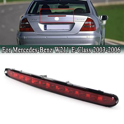 For Mercedes Benz E-Class W211 2003-2006 LED Rear High Mounted 3rd Tail Brake Light Additional Stop Signal Lamp A2118201556