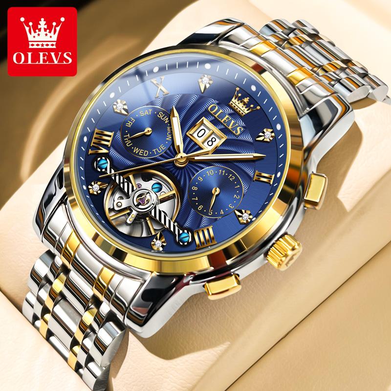 OLEVS 9910 Men`s watch multifunctional date
