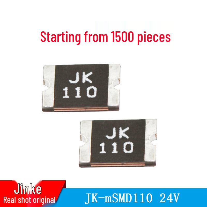 24V Resettable Fuse JK-mSMD110-24V/33V, 1812 1A/1.1A, In Stock