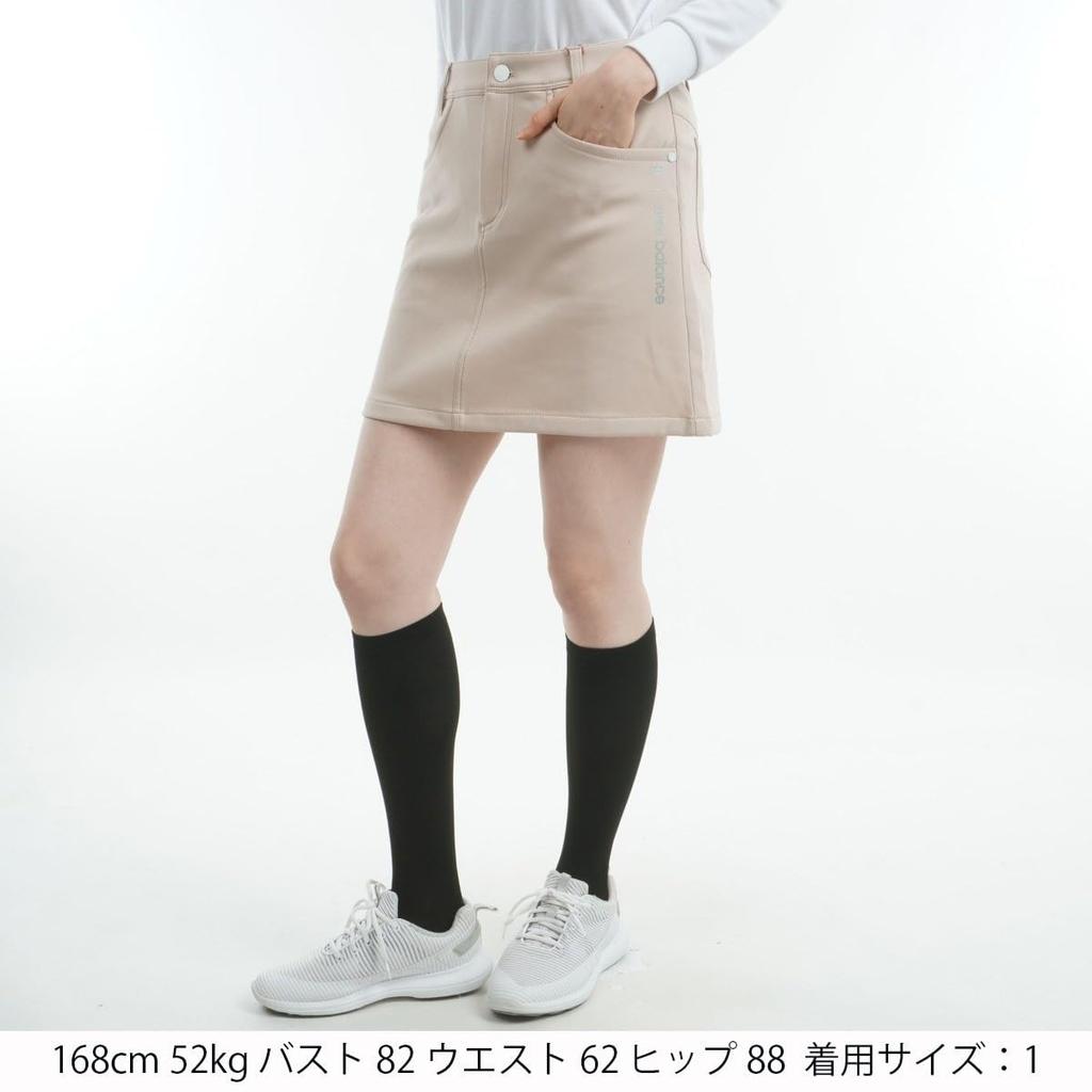 Golf Skirt Stretch Soft 00 [New Balance] (4WAY Shell) / Women's / 012-4234503 041_Beige [XS]