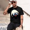 Painted Funny Light Big Calimero Pattern Heavyweight Sweet Anime Street New Model Unisexs Shortsleeve Crewneck TShirt Class