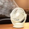 USB Rechargeable Mini Desktop Fan with Long Battery Life