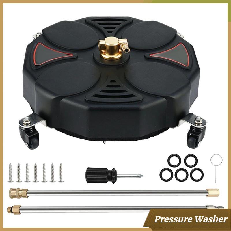 13 Inch Replaceable Rotating Driveway Power Washer Rotary Surface Cleaner for Driveway Patio Pressure Washer