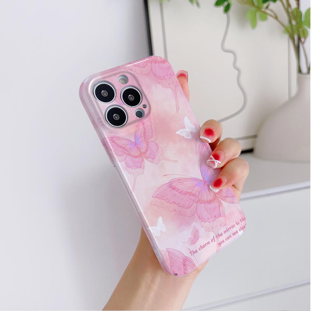 All-inclusive Film Phone Case Cartoon Fashion Design Hard Shell Full Cover Camera Protection Case for iPhone Huawei Honor Vivo Google