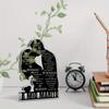 Putuo Decor 1pc Italian Acrylic Sign Table Decor, 'to My Husband, I Choose You Every Day of My Life, ' Desktop Decoration for Home Farmhouse Living