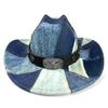 Travel and vacation hot sale jazz hat ethnic style fashion top hat European and American style western retro denim hat