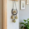 Metal Horseshoe Wind Chime Garden Ornament Wind Chime For Outdoor Space Garden Decoration Decorative Installation