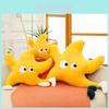 Star Plush Pillow With Running Posture Design For Kids Bed Headboard Decor