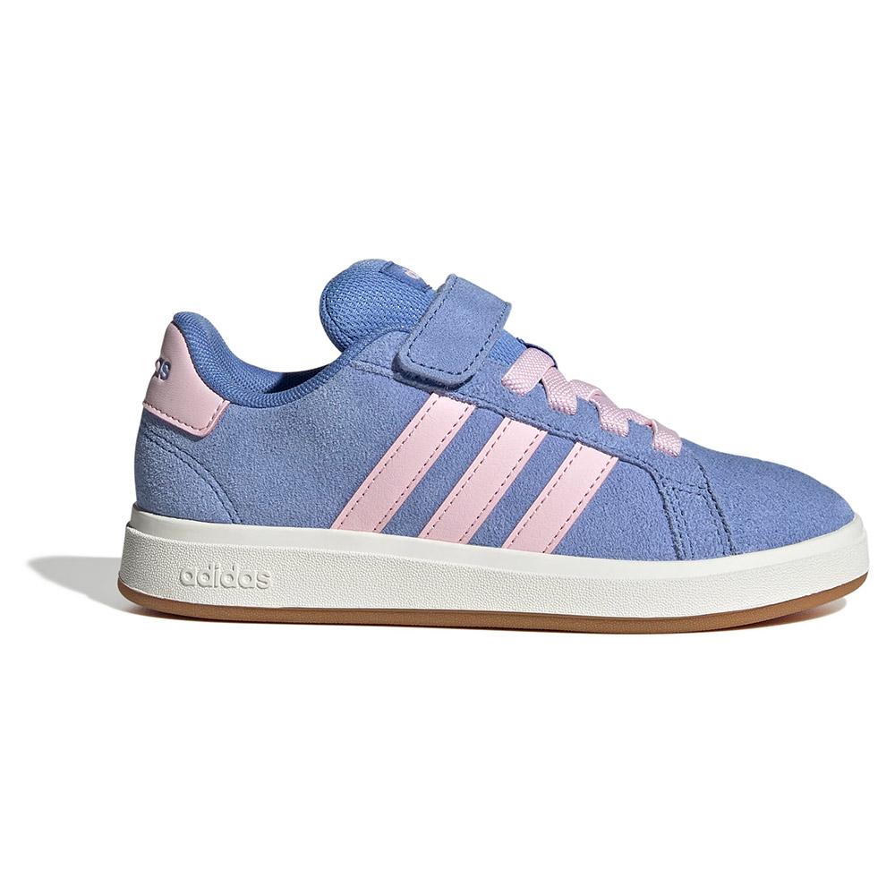 adidas Grand Court 00s El C Sneakers Suede Blue