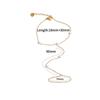 Simple Design Boho Zircon Bracelet Waterproof Metal Finger Bracelet New Finger Bracelet  Gifts