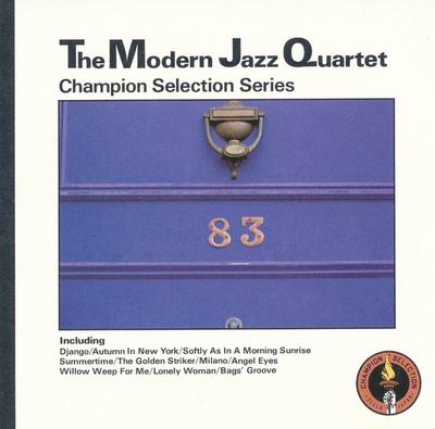 CD MODERN JAZZ QUARTET - M.J.Q PF4503 Champion Select 1991 Japan Jazz Used