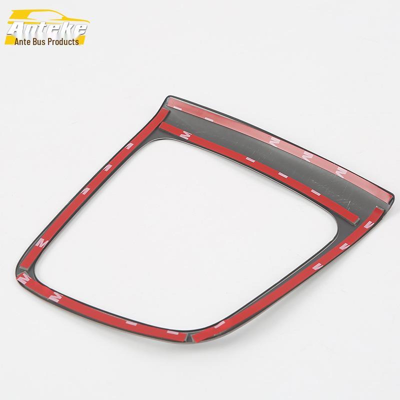 360 Stainless Steel Gear Shift Panel & Cup Holder Decor Frame for 18 Models