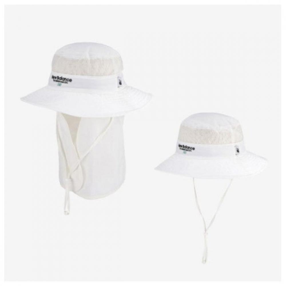 

New Balance M Hat Pqc Nk8bes504u 39 Mesh Flap Bucket Hat White series/52