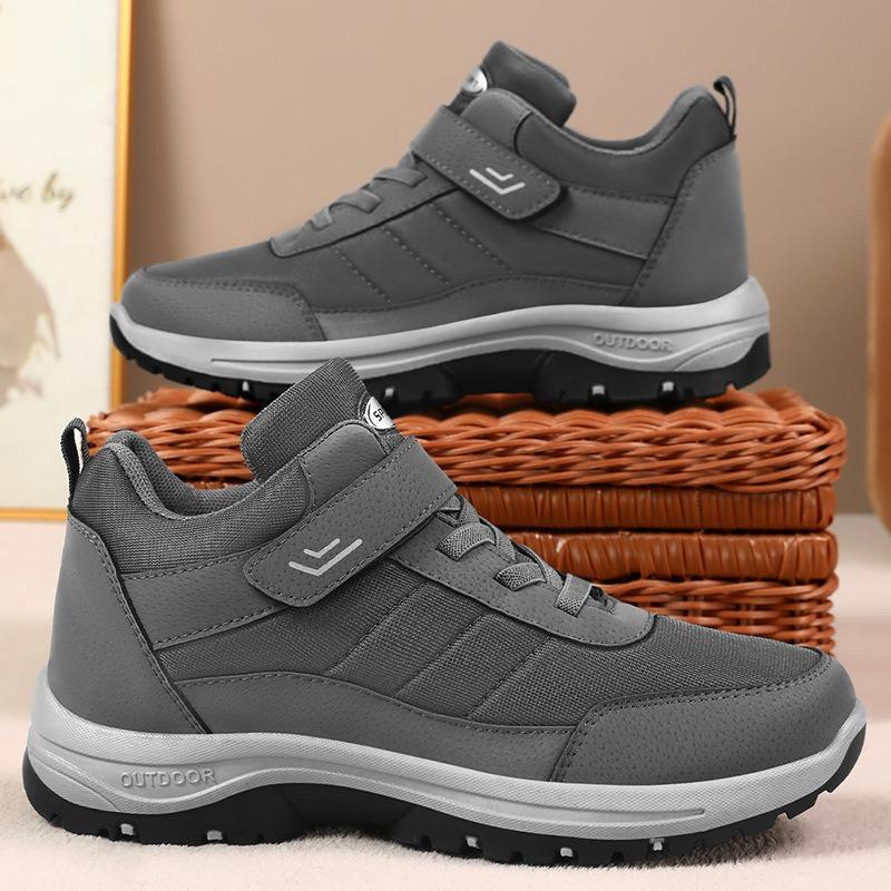 Unisex Ankle Boots Winter Waterproof Comfortable Sneakers Men's Women Shoes Outdoor Non Slip Warm Casual Hiking Shoes Botas 2025