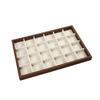 Jewelry Display Tray ClothlinedLined Organizer Decorative for Dressing Table, Retail