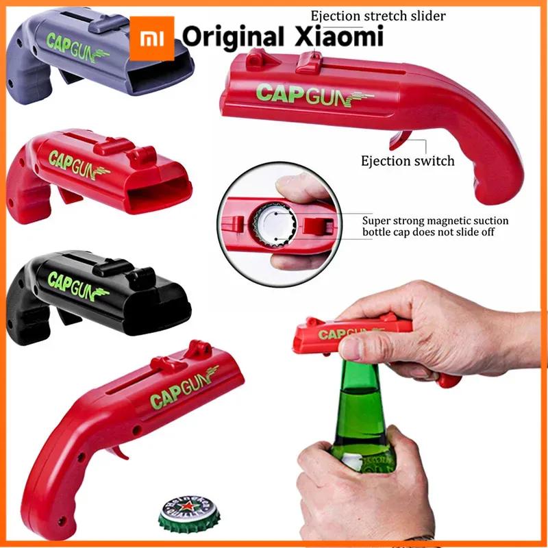 Xiaomi Creative Pistol Bottle Opener Cap Gun Launches Bottle Cap Multifunctional Beer Bottle Cap Launcher ABS Household Products
