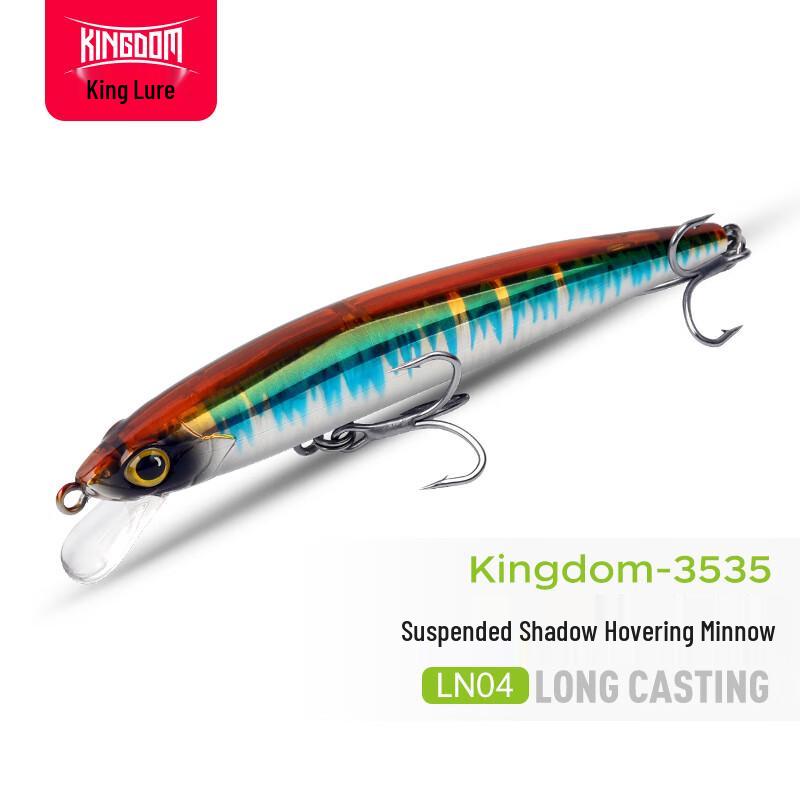 

King Lure Suspending Minnow Fishing Lure 6.5g-80mm