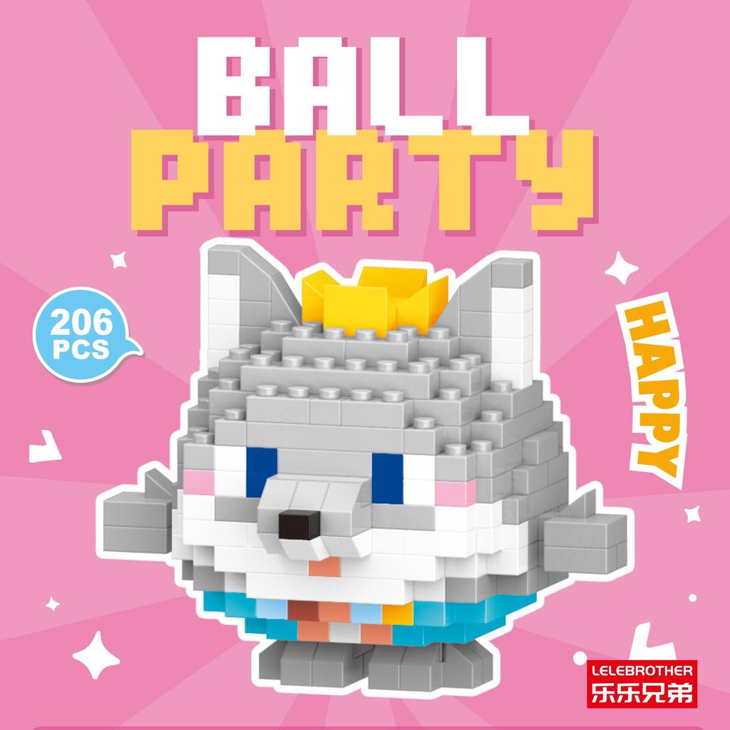 Small Animal Doll Series Micro Particle Building Block Children's Assembled Toys